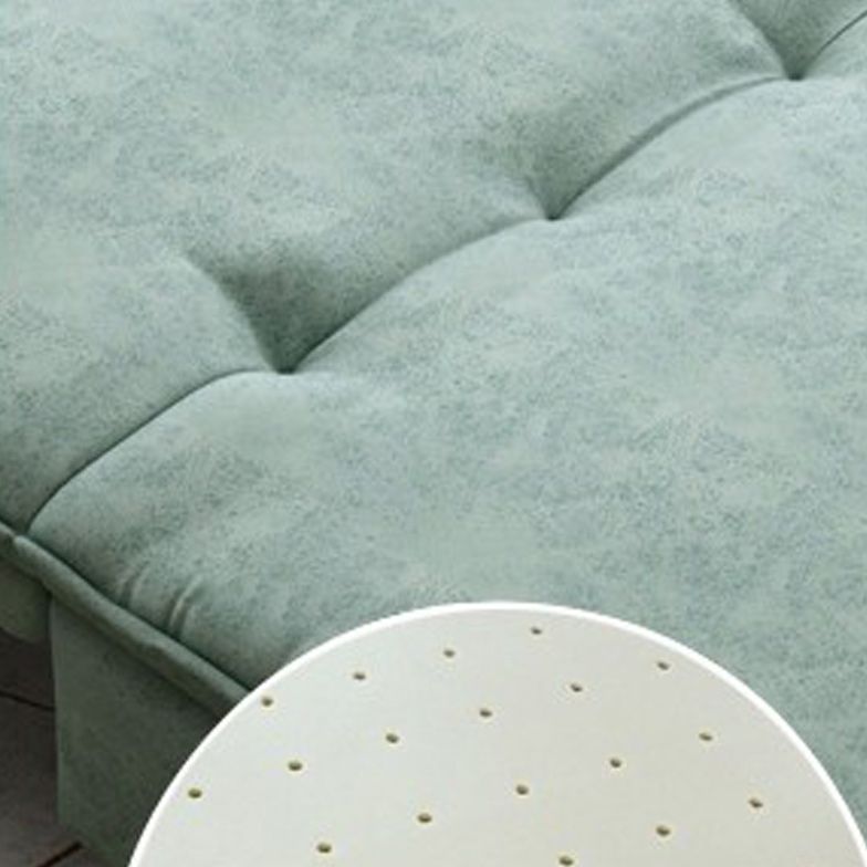 Pillow Included Sofa Futon Cushion Back Armless Sleeper Sofa
