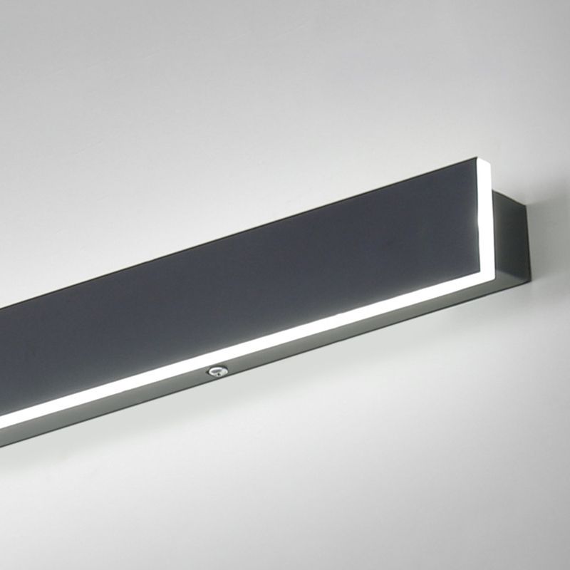 Moderner linearer Wandmontage -Metall -Metall -1 -leichter Wandmontagelampe