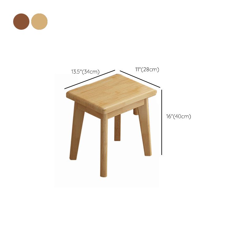 Scandinavian Wood Vanity Set Flip-Top Makeup Dressing Table with 4 Drawers