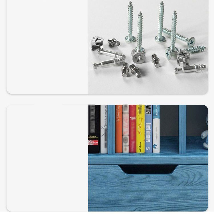 Bibliothèque de berceau de berceau d'ingénierie de style bibliothèque de style scandinave pour salle d'étude de bureau à domicile