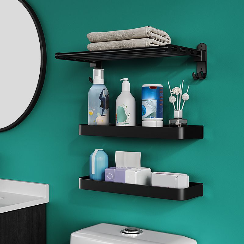 Modern Metal Bathroom Accessory Kit Drill and Screw Mount Bathroom Accessory Set