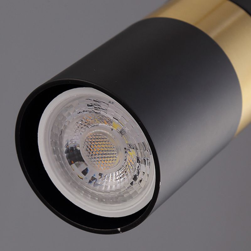 Metal Cylinder Wall Light Sconces Modern 1 Light Wall Mounted Lamp