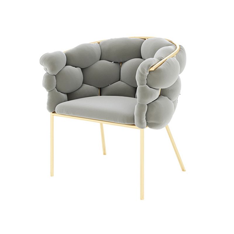 Contemporary Fabric Tuxedo Arm Settee Tight Back Standard Sofa