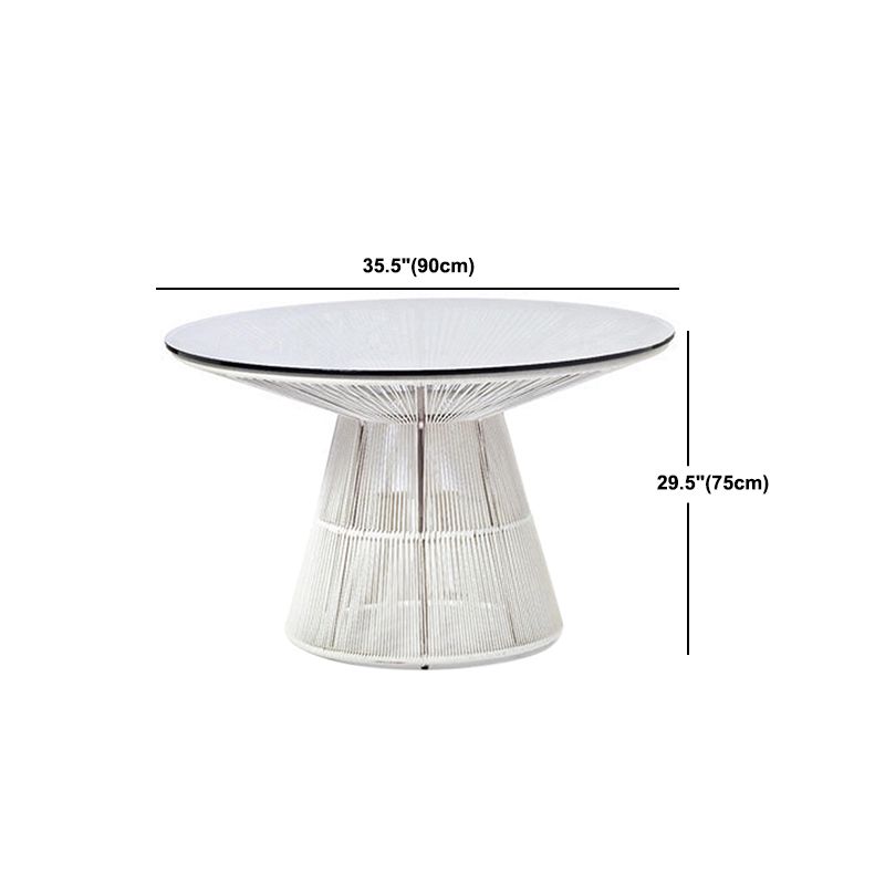 Bohemian Style Dining Table Set 1/3/7 Pieces Dining Table Set for Outdoor