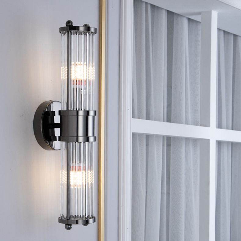 Crystal Linear Mirror Wall Lights Modern Mirror Wall Light Fixture