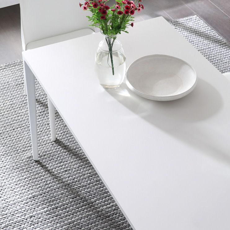 Industrial Sintered Stone Table 4 Legs Base Rectangle Table for Home