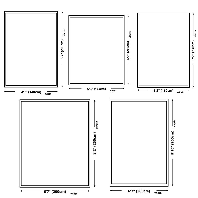 Tapis de conception de géométrie asymétrique esthétique Simplicité moderne Polyester non glissant le tapis intérieur pour la décoration intérieure