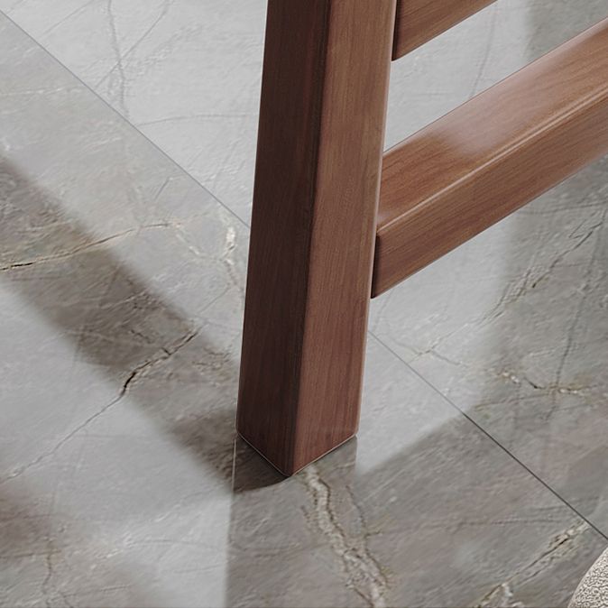 Modern Style Bistro Bar Table Rectangle Solid Wood Bar Table for Home