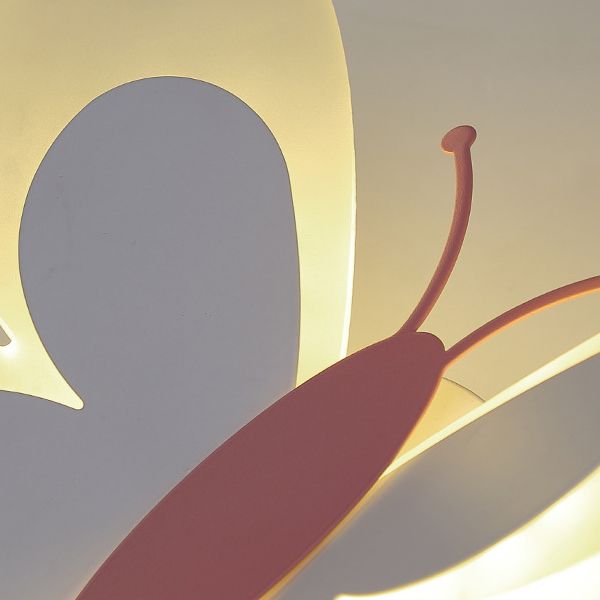 Butterfly LED Wall Lamp in Modern Creative Style Acrylic Wall Light for Bedroom