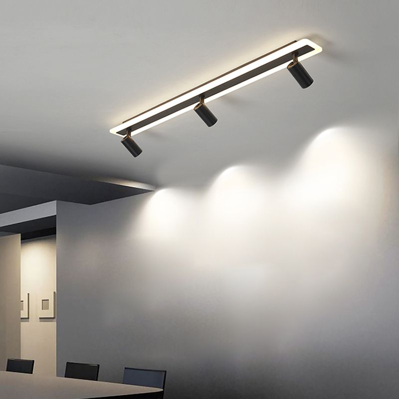 LED Flush Mounted Ceiling Lights Modernist Flush Mount Lighting with Spotlights