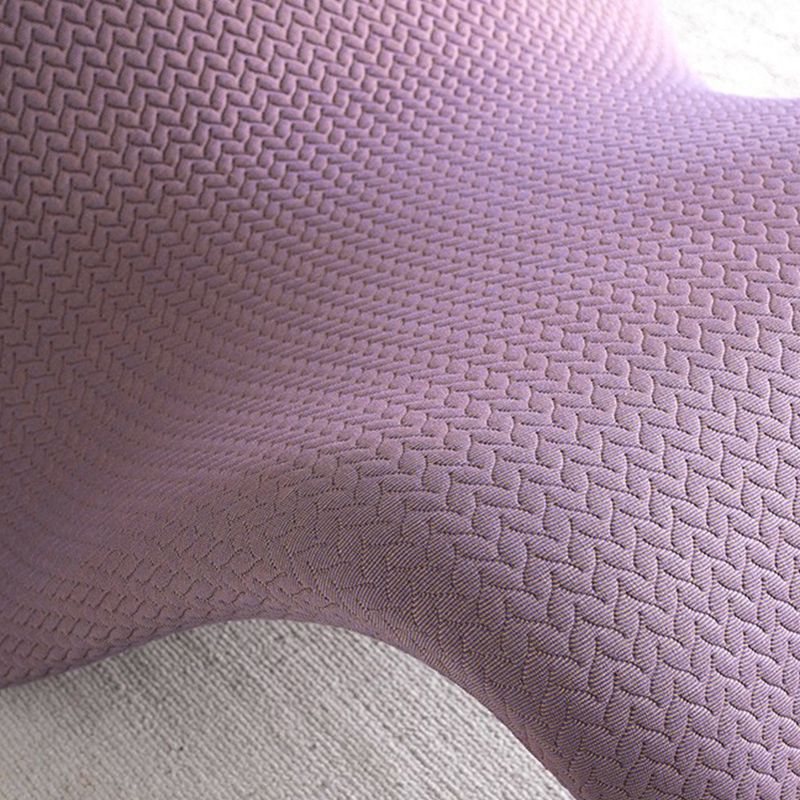 Armless Chair 29.5" L x33.8" W x25.5" H Chunky Textured Chair for Living Room