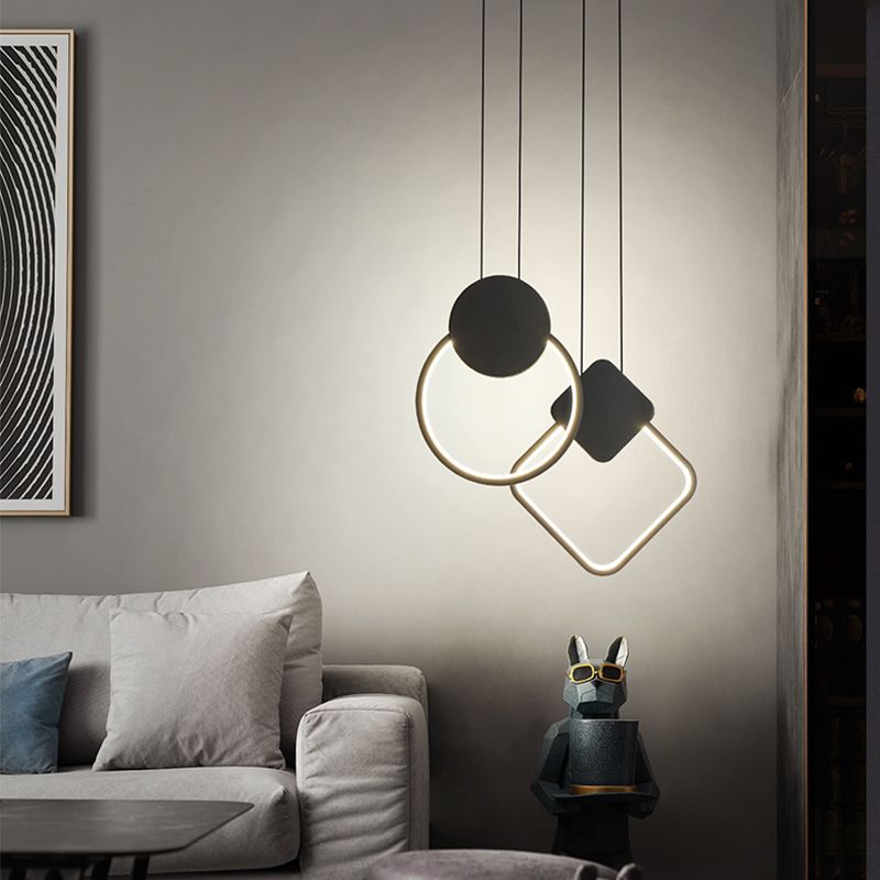 Geometrische Anhängerbeleuchtung moderne Anhängerbeleuchtung mit Acrylschatten