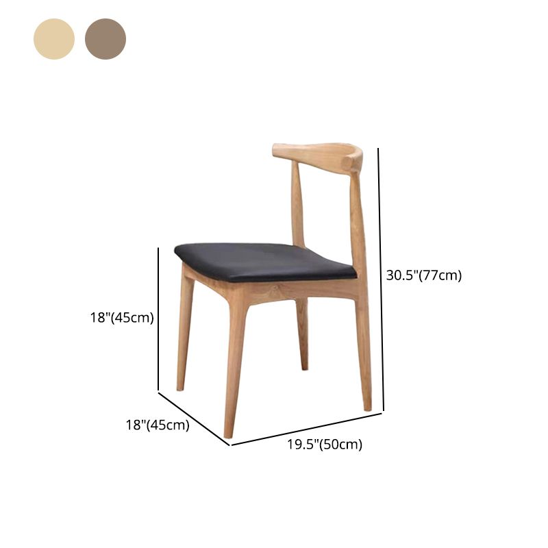 1/2/3/5 Pcs Wood Modern Dining Table Set with Round Table and Wooden Chairs Dining Set