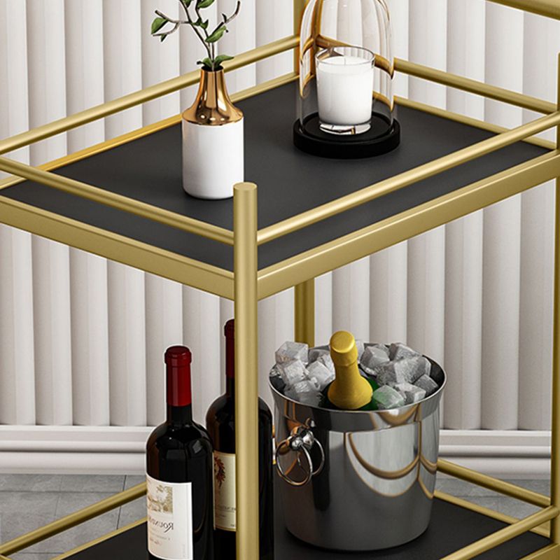 29.53" High Rolling Modern Prep Table Stone Prep Table for Dining Room