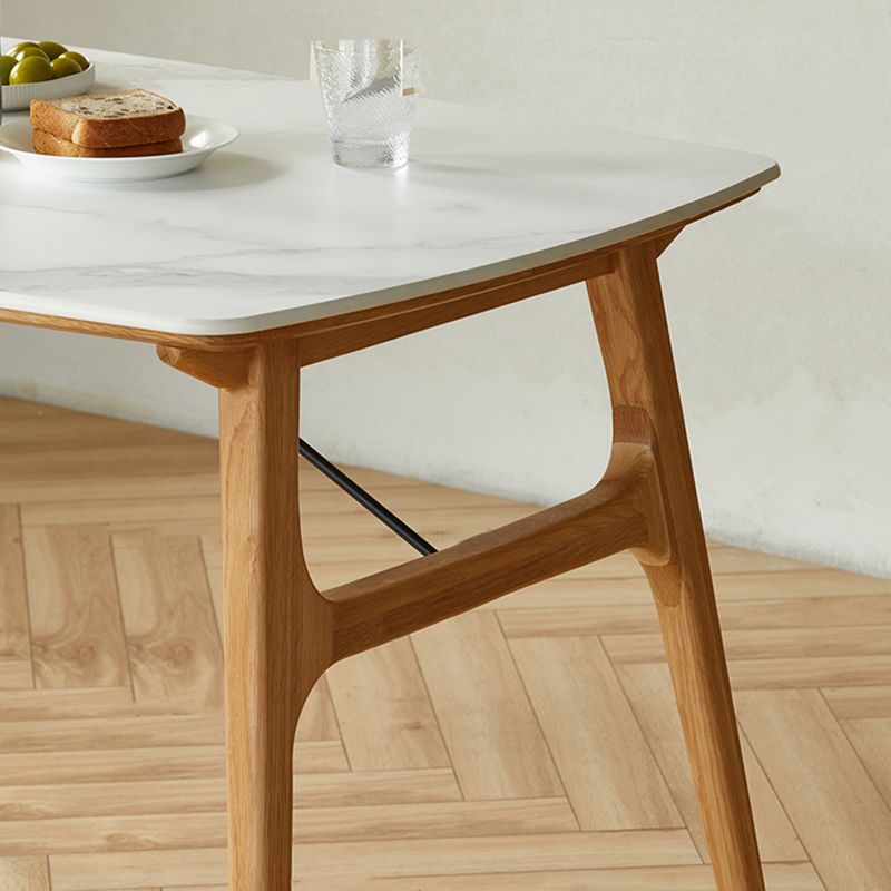 Modern Dining Table Set 1/3/4/5 Pieces with Wood Base Kitchen Furniture Set