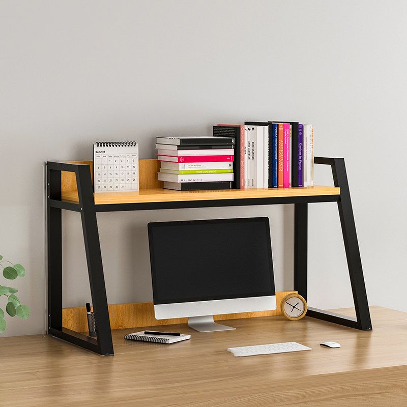 12.6"W Wooden Open Bookshelf Matte Finish Modern Bookcase with Shelves
