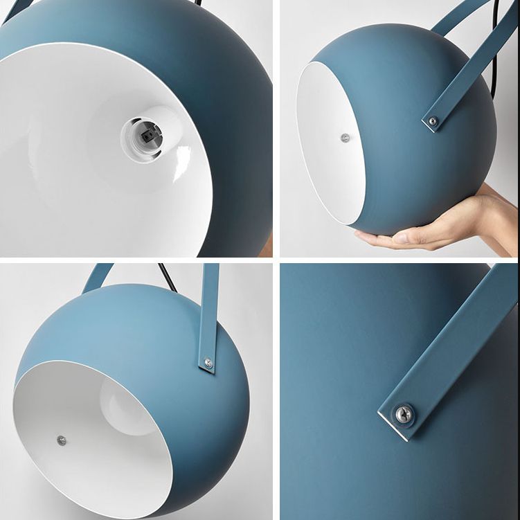 1 leichte Ballhängung Lichter Nordic Style Eisendecke mit hängenden Kabel für das Restaurant