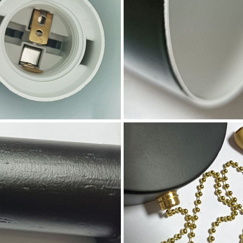 Industrial Wood Wall Sconce Cone Shape Wall Light with Metal Shade for Living Room