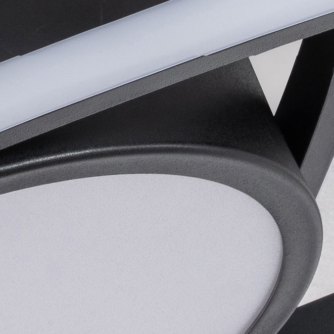 Style moderne Forme linéaire Fixation des ébullition Métal 3 Lumières à ébullition