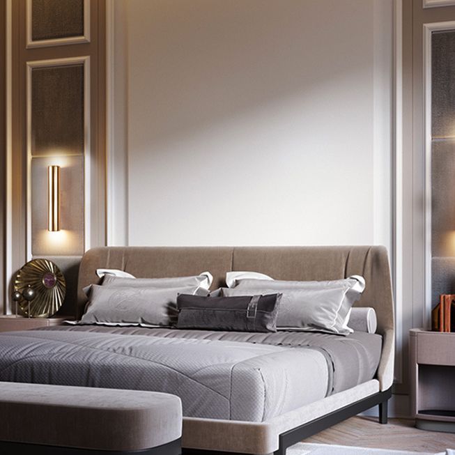 Mid-Century Wall Light Fixture Metal Cylinder Shape Wall Mounted Lighting for Living Room