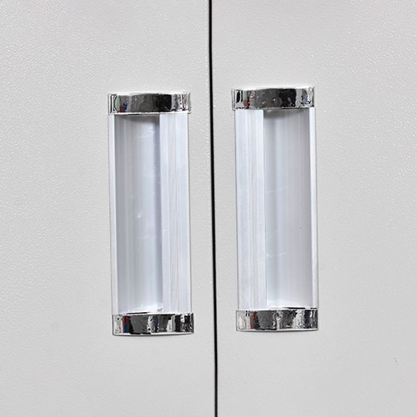 Steel Wardrobe Cabinet Contemporary Hinged Wardrobe Armoire for Home