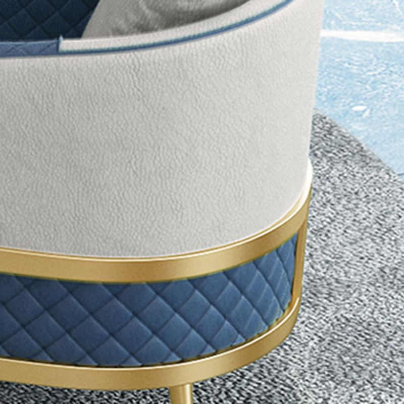 27.55" W x 29.52" H Faux Leather Sloped Arm Sofa Contemporary Standard Sofa