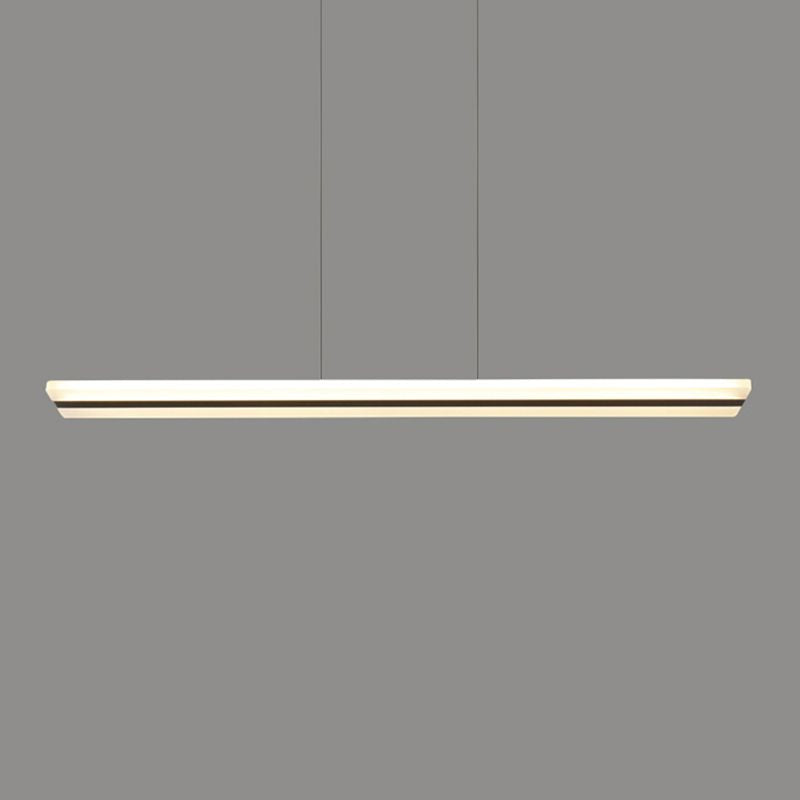 LED Modern Style Island Light Rectangle Dining Room Lighting Fixture