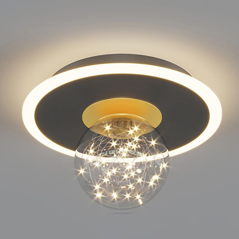 Lampe encastrée moderne à 2 têtes, plafonnier LED Gypsophila pour chambre à coucher