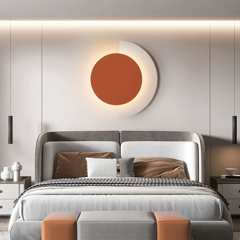 Geometry Shape Metal Wall Lights Modern Style Wall Mount Lighting