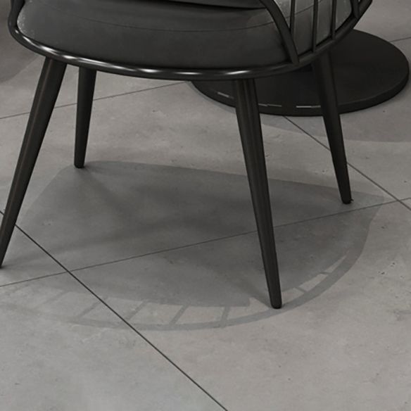 Industrial Style Solid Wood Top Dining Room Set with Rectangle Shape Dining Table Furniture