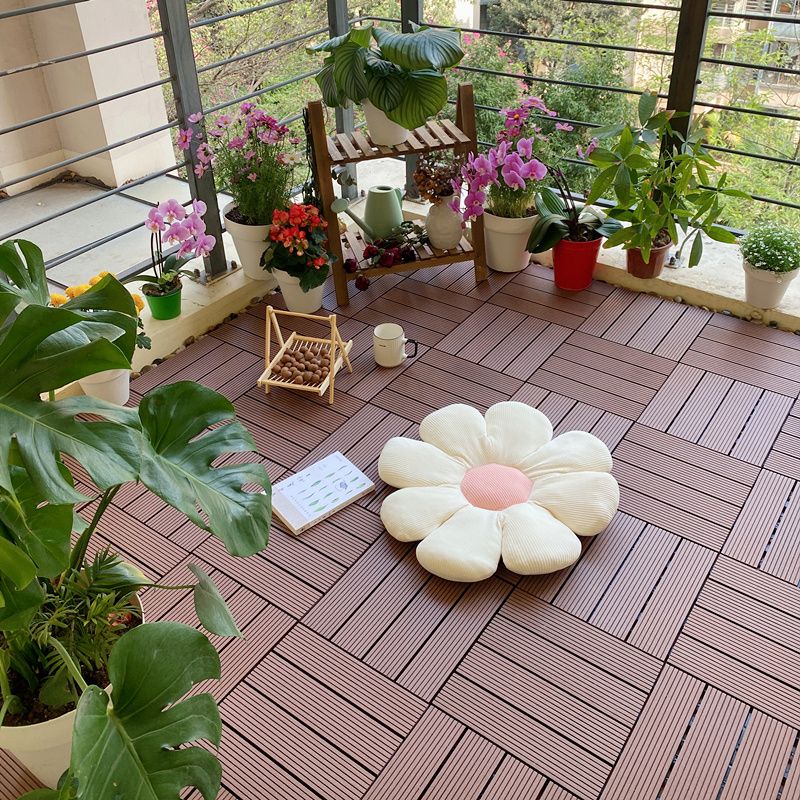 Interlocking Decking Tiles Waterproof Decking Tiles for Indoor and Outdoor