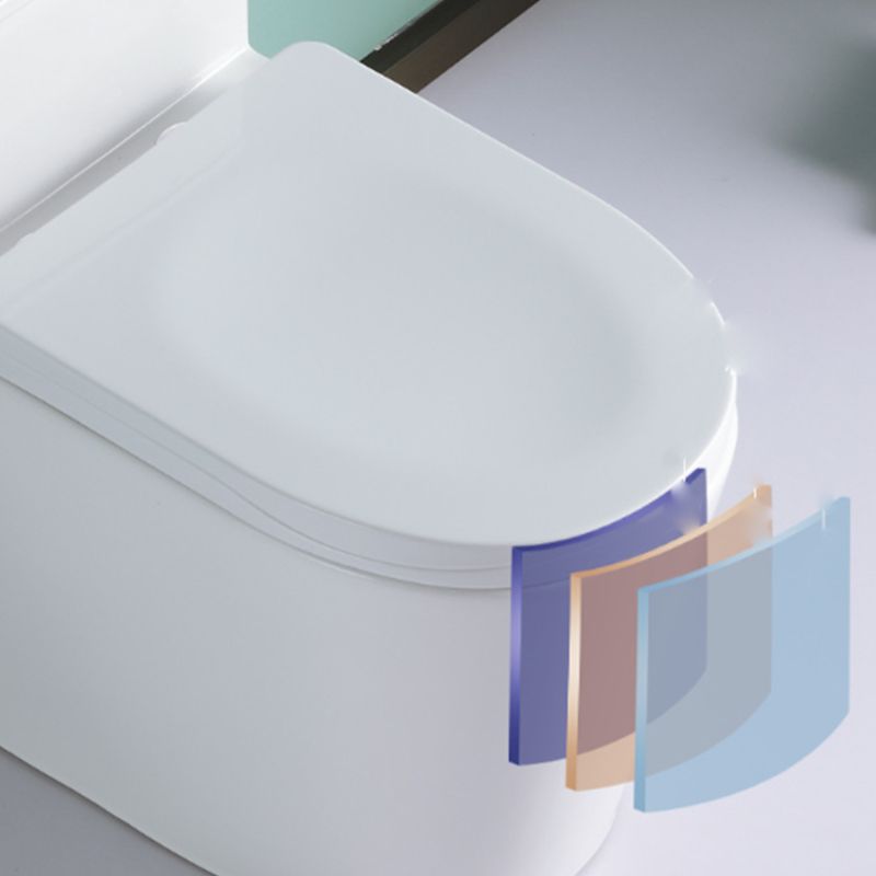 Traditional Ceramic Flush Toilet Seat Included Urine Toilet for Bathroom
