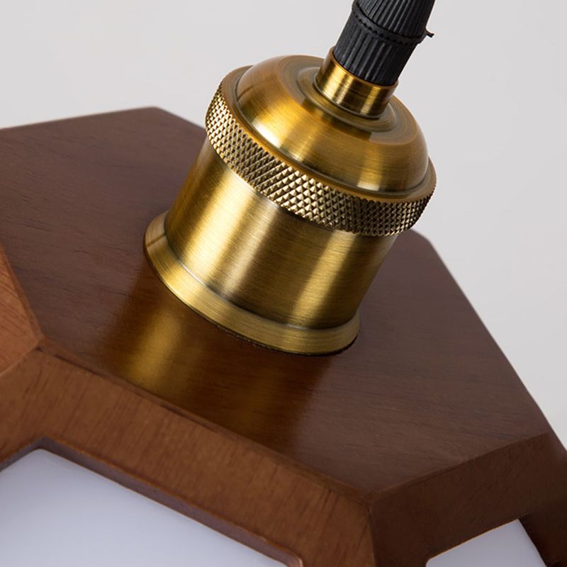 Modern Flower Pendant Lighting Fixture 1-Light Restaurant Suspension Pendant Light