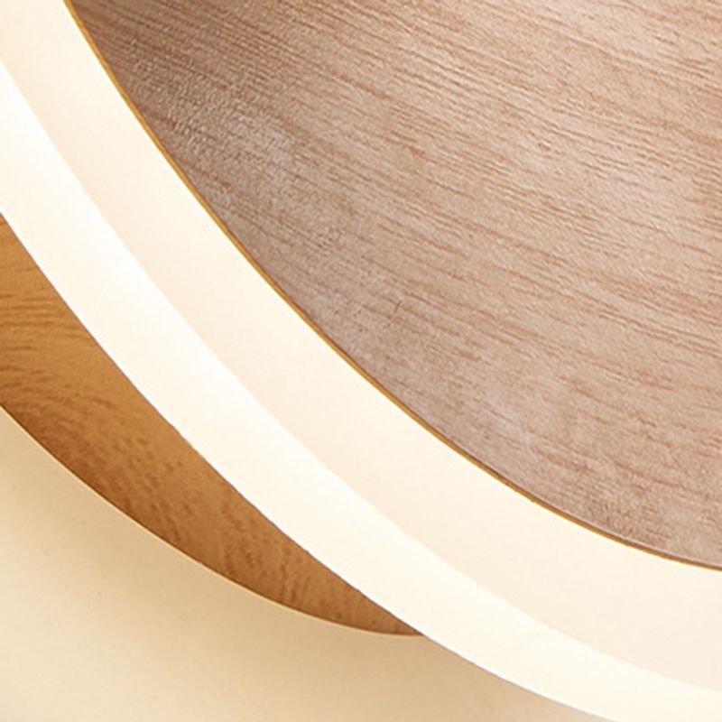 Modern 2-Light White Wall Mounted Sconce Metallic Shaded Wall Light