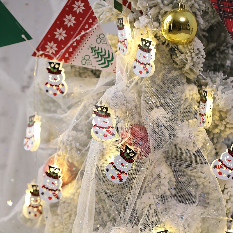 Multi-Color Christmas LED Fairy Light Modern Style Battery String Lighting for Bedroom