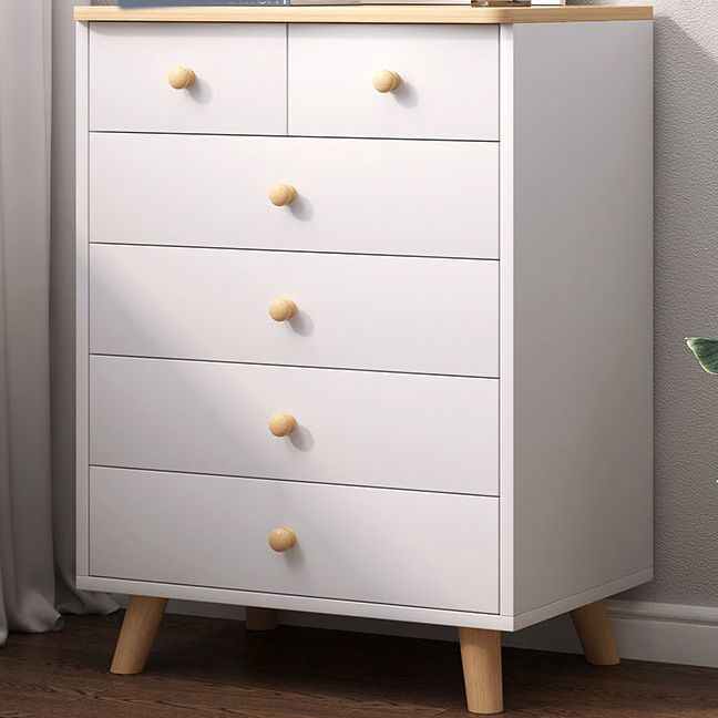 Contemporary Combo Dresser Solid Wood Bachelor's Chest for Home