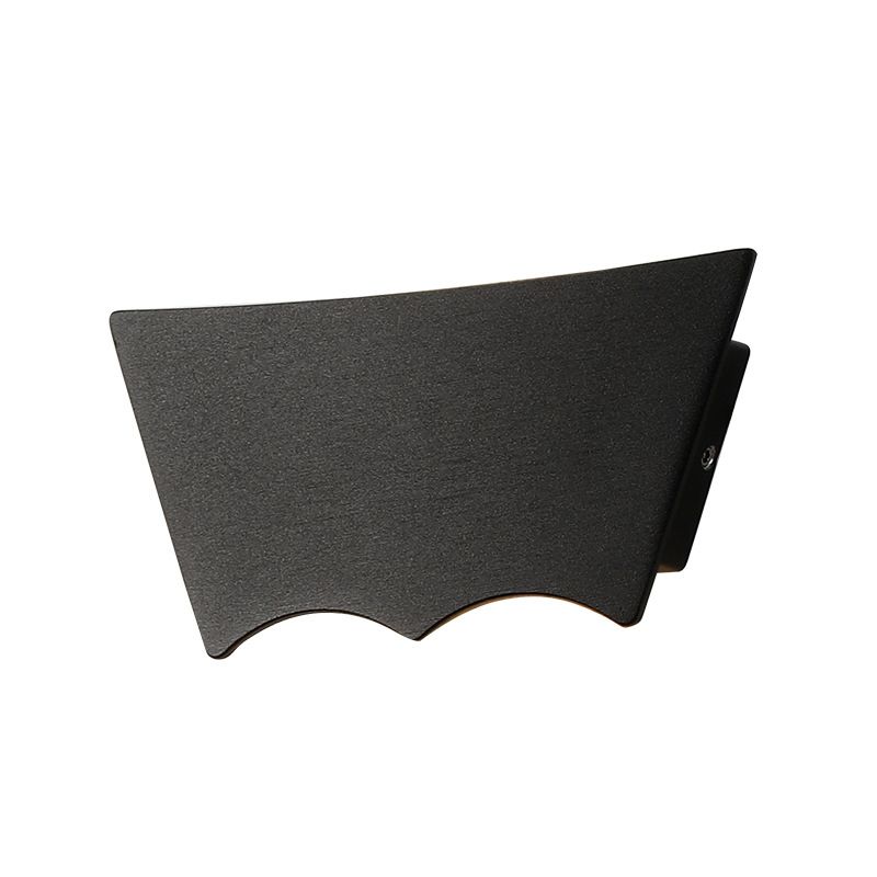 Modern Style Geometry Shade Wall Sconce Metal 3 Light Sconces for Outdoor