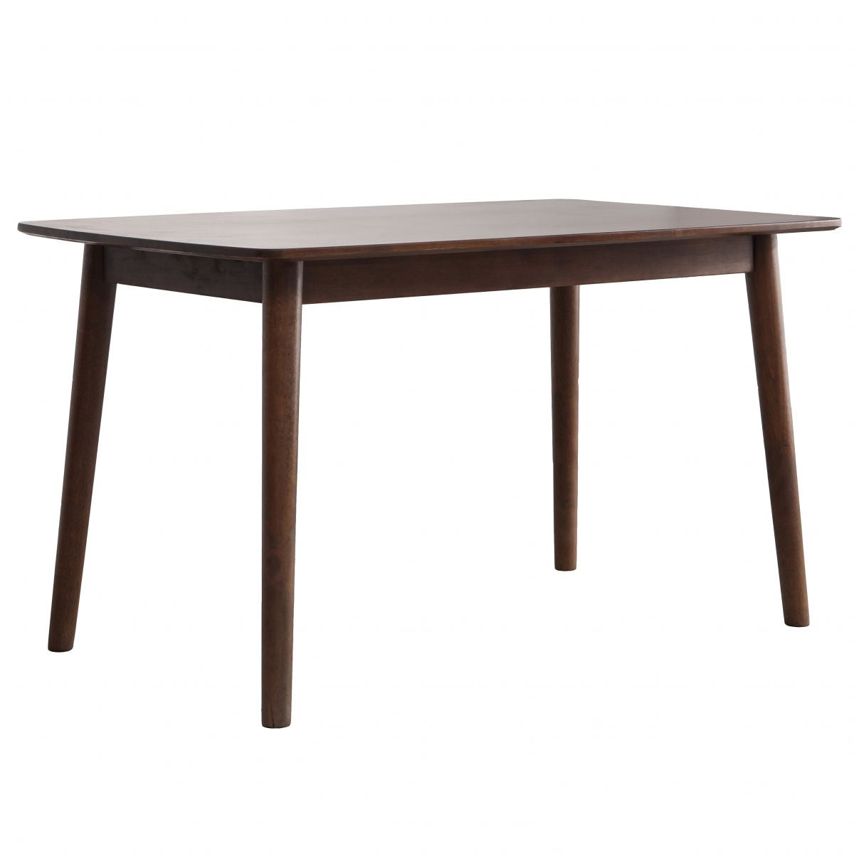 Contemporary Solid Wood Rectangle Shape Dining Furniture 4 Wood Legs Formal for Dining Furniture