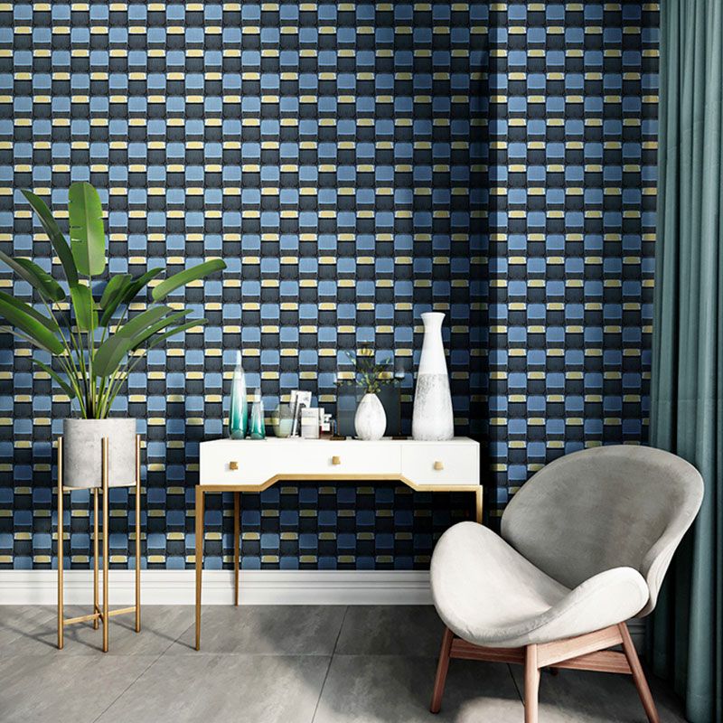 Nordic Geometries Wallpaper Roll for Bathroom Decoration Lines Wall Art, 57.1 sq ft.