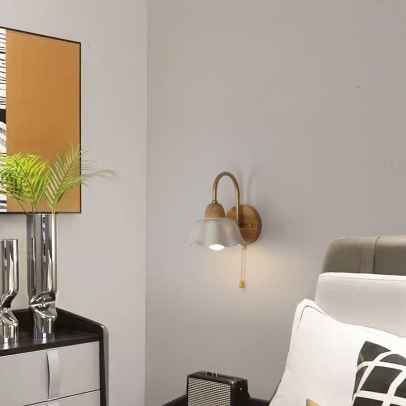 Modern Style Wall Mounted Sconce 1-Light Wall Lights for Bedroom