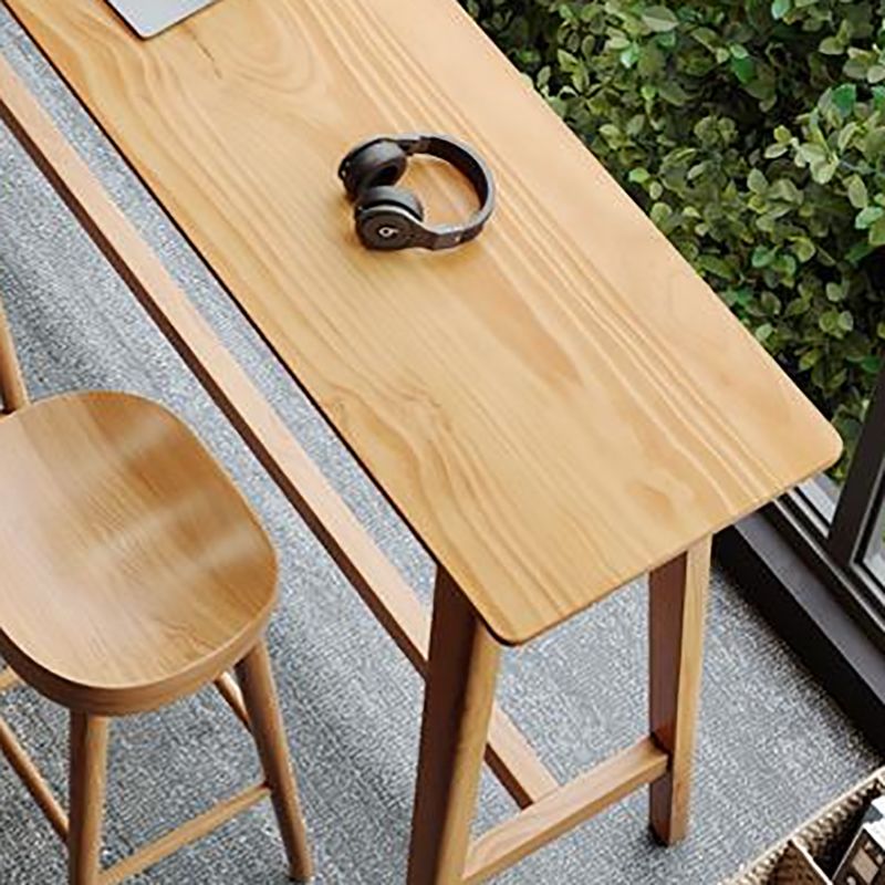 Modern Style Wood Bar Counter Table Rectangle Bar Counter Table for Home
