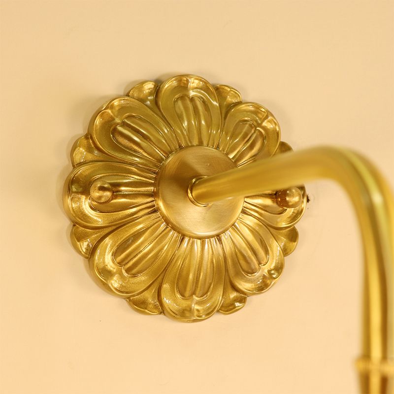 Modern Style Glass Wall Lamp Creative Wall Light Sconce for Bedroom