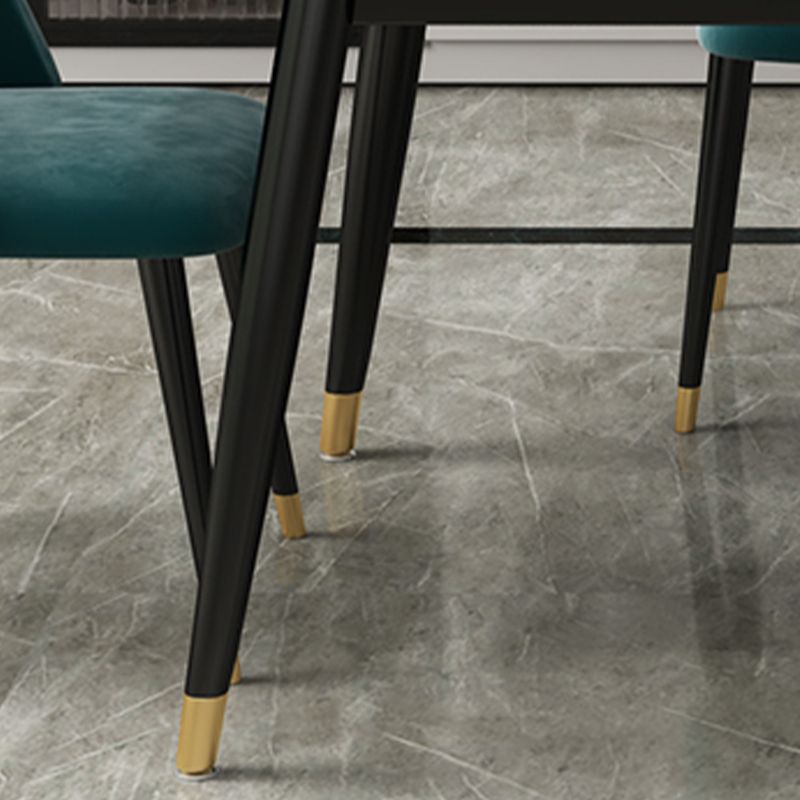 Glam 1/3/5/7 Pieces Dining Set Sintered Stone Dining Table for Home Use