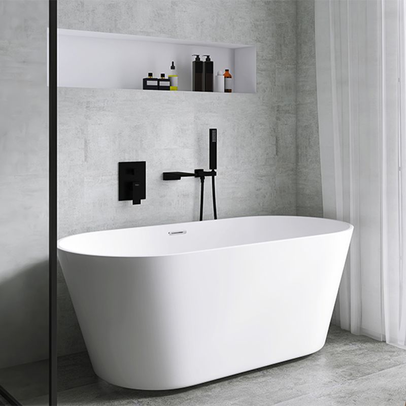 Modern Wall Mounted Metal Tub Filler Single Handle Bathroom Faucet