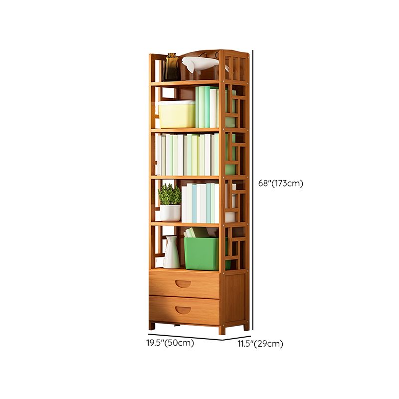 Contemporary 2 - Drawer Accent Chest, Rectangle Lacquered Chest in Natural