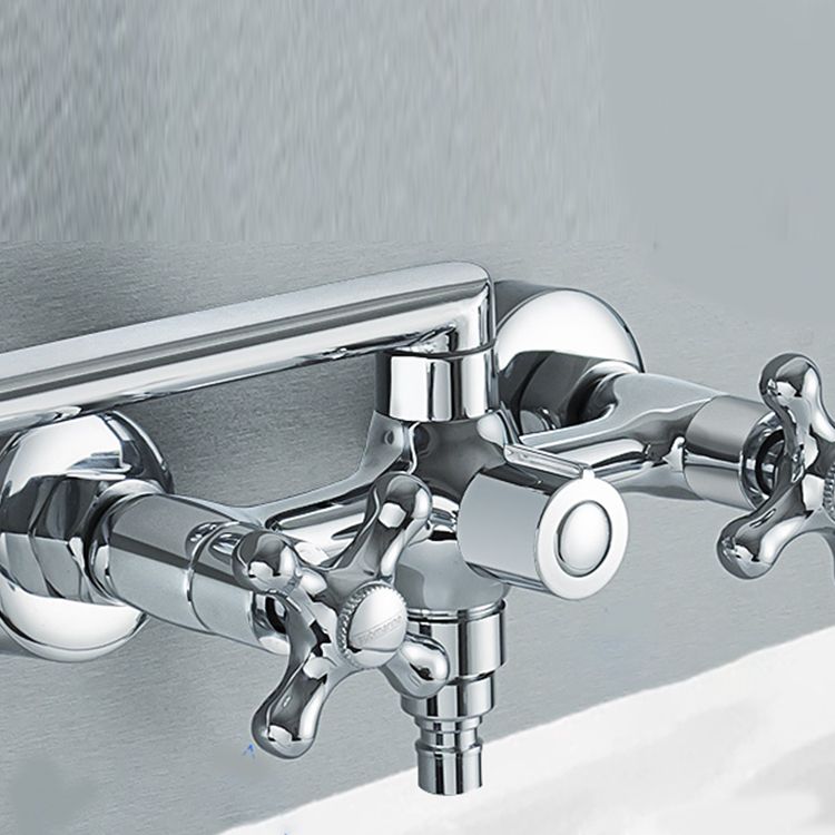 Traditional Style Claw Foot Tub Faucet Copper Floor Mounted Claw Foot Tub Faucet