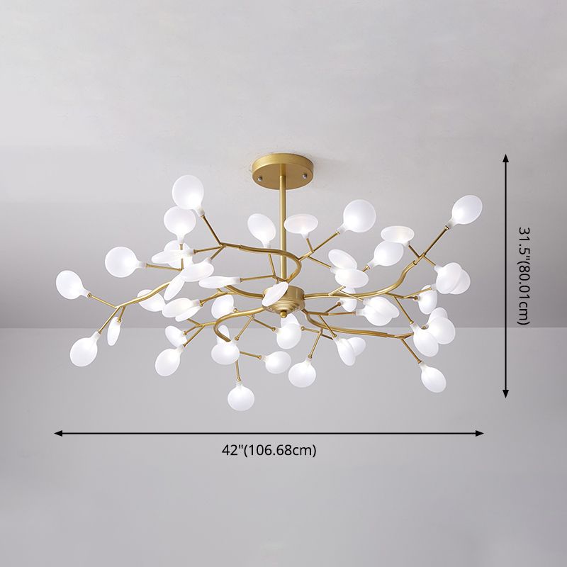 Lampadario orbicolare a sospensione Light lampadari moderni per sala da pranzo con ombra acrilica