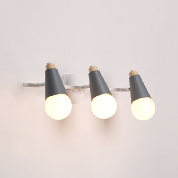 Geometric Wall Mounted Lamps Modern Style Metal Multi Lights Wall Lighting Ideas