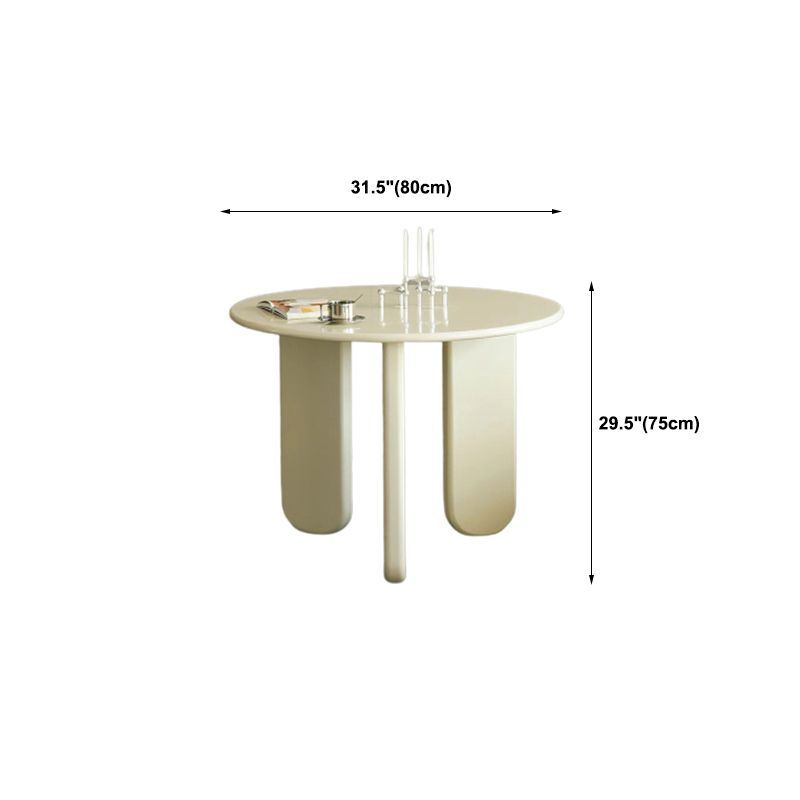 29.53" Tall Scandinavian Style Coffee Cocktail Table Wooden Coffee Table