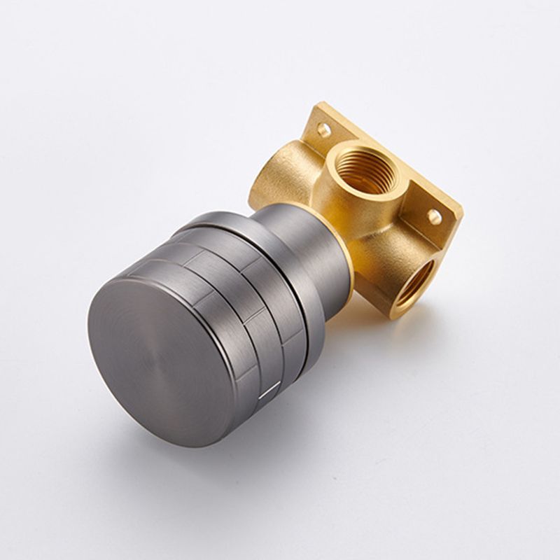 Modern Freestanding Tub Filler Brass 1-Handle Floor Mounted Freestanding Bathtub Faucet